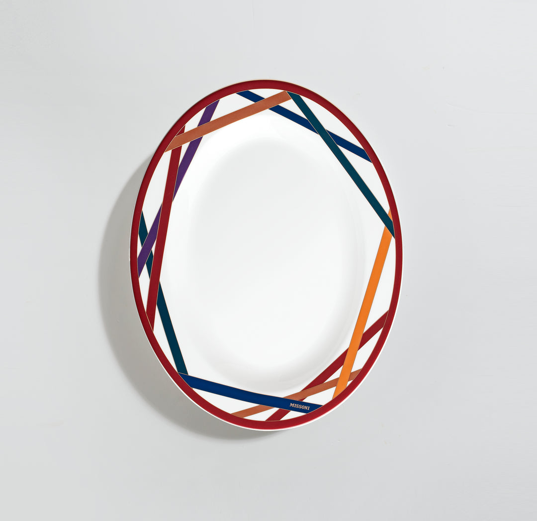 Multicolor Large Oval Plate – Ovale Grande